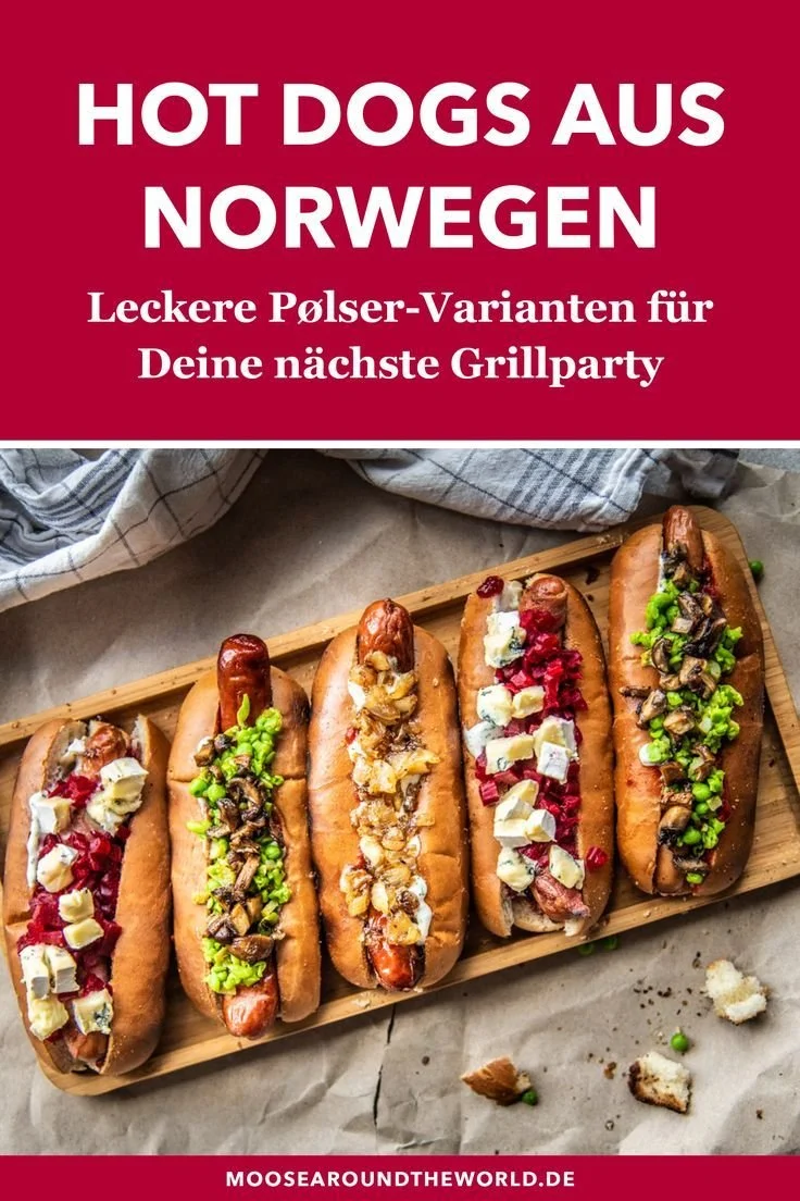 Kreative Hot Dogs aus der North Wild Kitchen in Norwegen