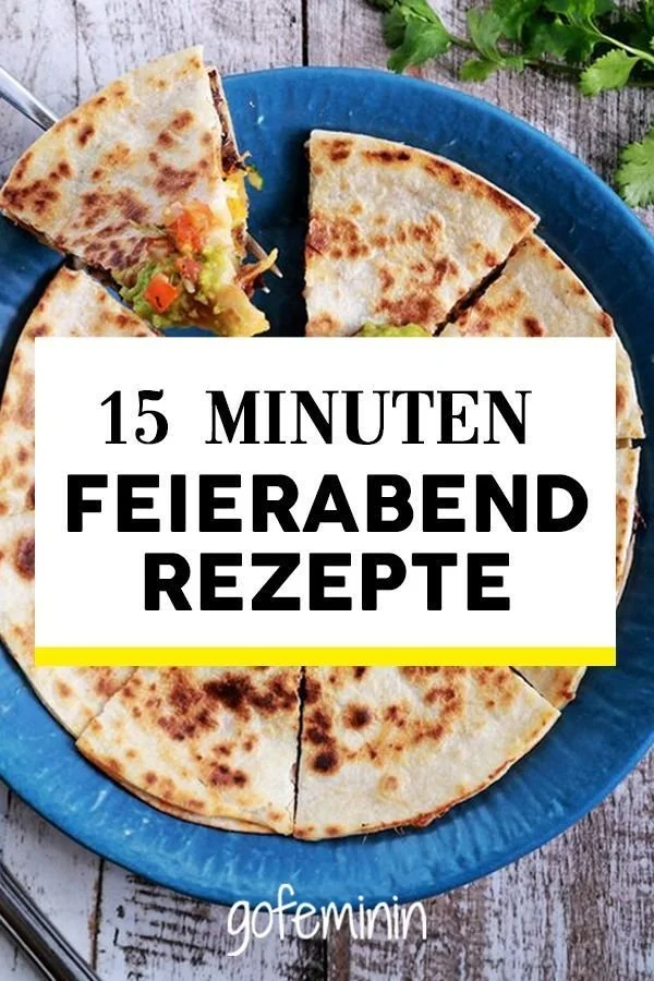 Schnelle Abendessen Rezepte für die schnelle Küche in nur 15 Minuten