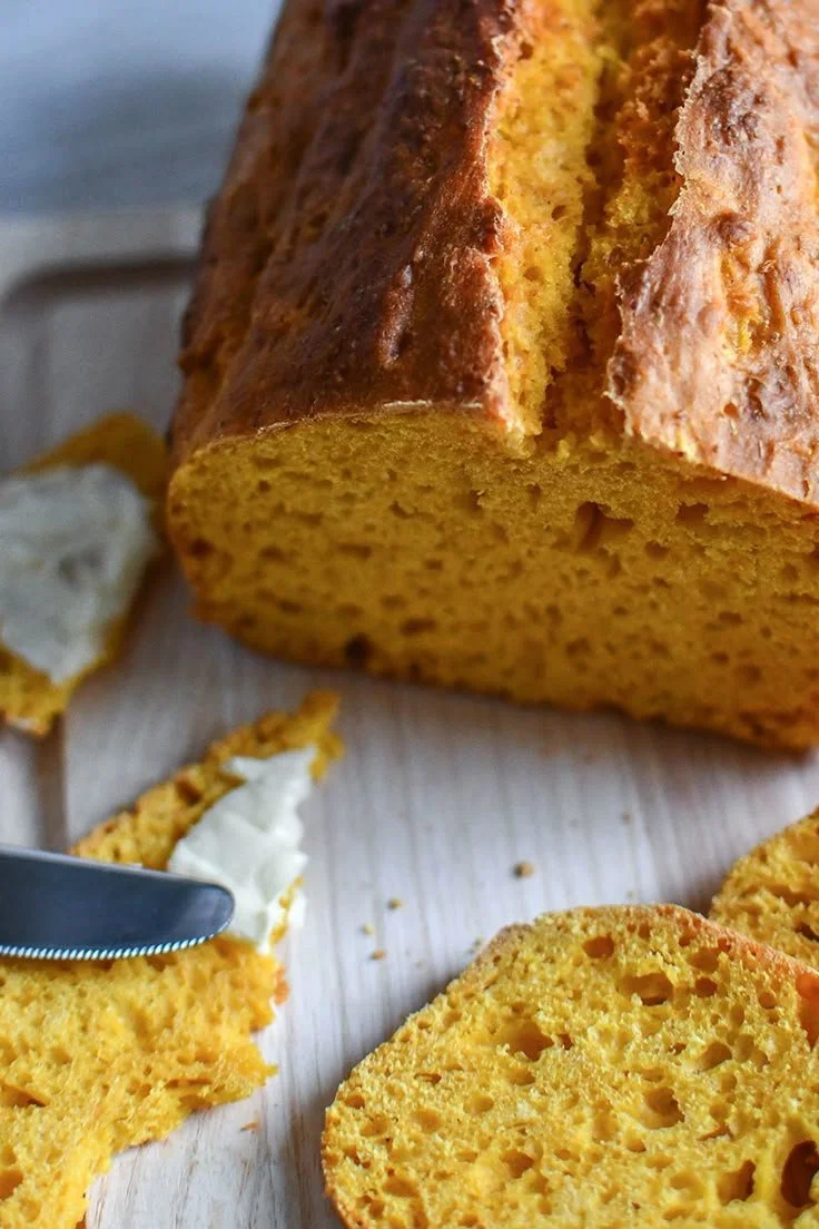 Schnelles Rezept für Kürbisbrot mit Hokkaido-Kürbis auf vintage-diary